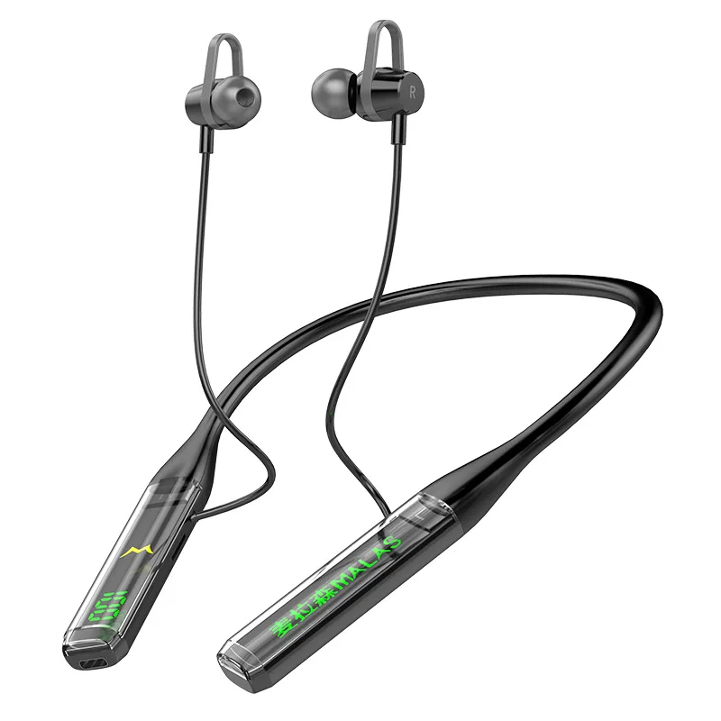 WP380 Bluetooth-Funk-Ohrhörer – extra lange Standby-Akkulaufzeit, Sportstil mit Nackenbügel, echtes kabelloses In-Ear-Design