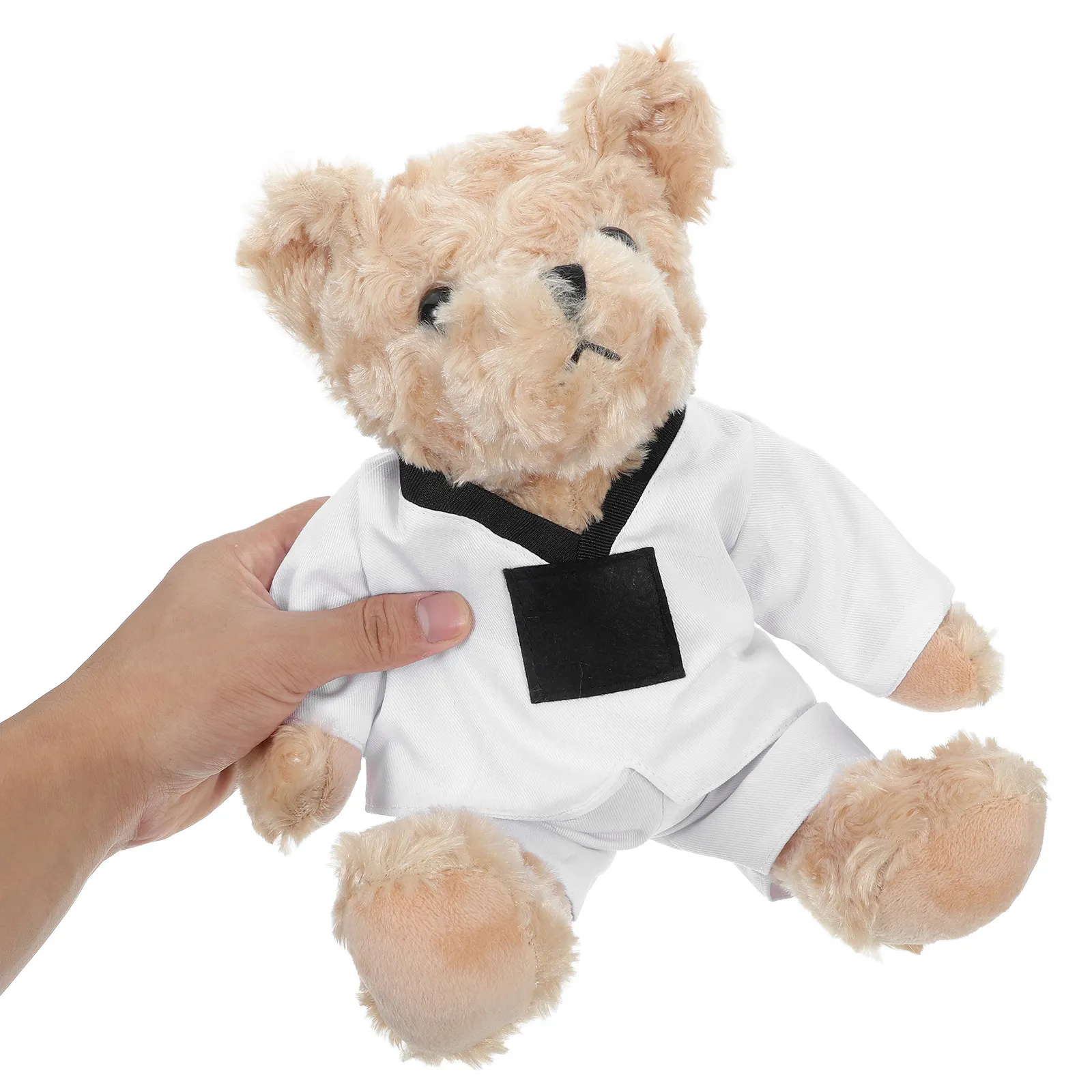 Taekwondo Bear Stuffed Animal Adorable Martial Arts Inspired Soft Huggable Companion for Kids Adults Bedtime Decor Graduation