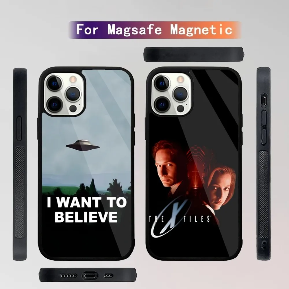 The X Files Phone Case For iPhone 15,14,13,12,11,Plus,Pro,Max Mini Magsafe Magnetic Wireless Charging