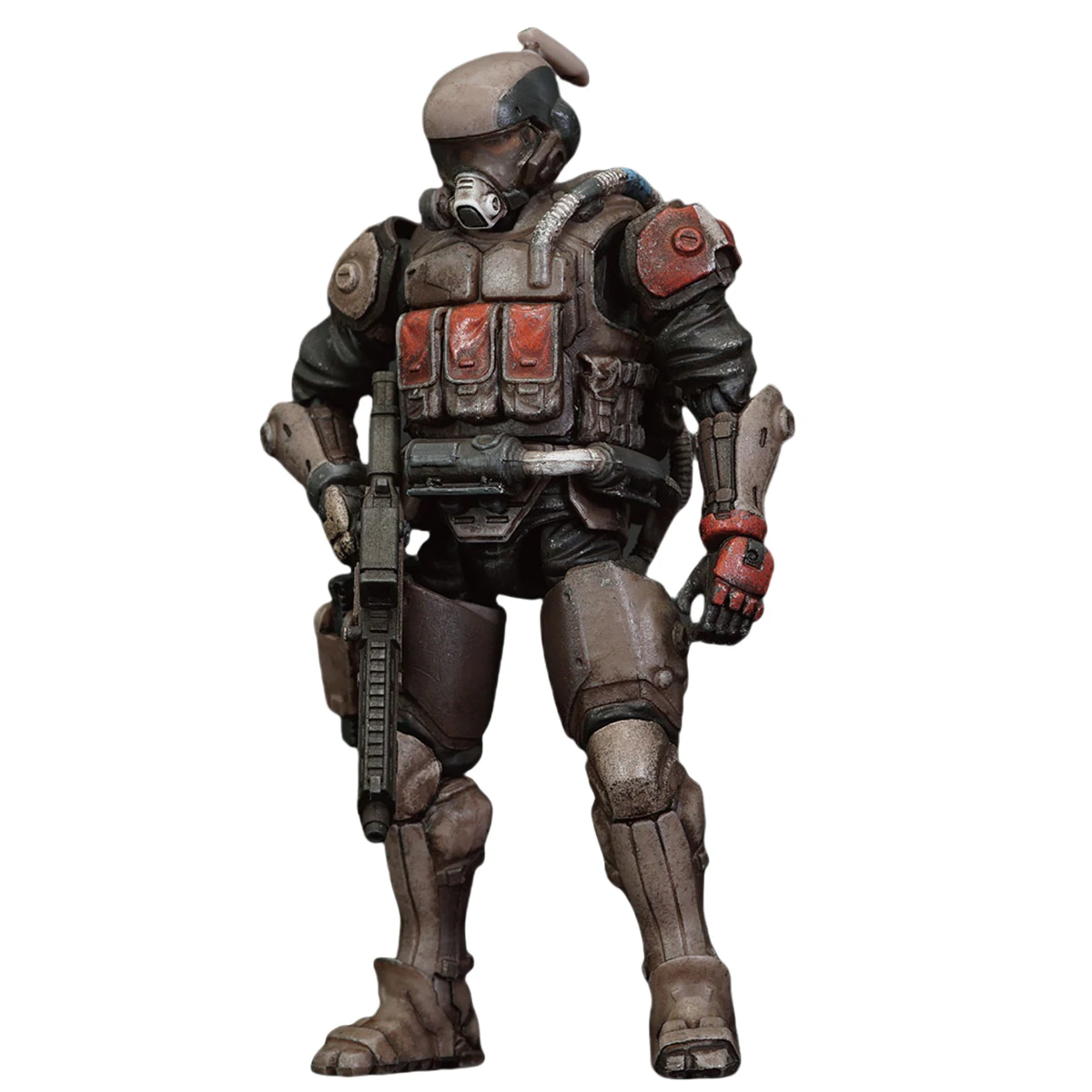 

HiPlay TOY ALLIANCE Acid Rain World 1/18 FAV-A110 Red Crow Hazmat Ronin Action Figure