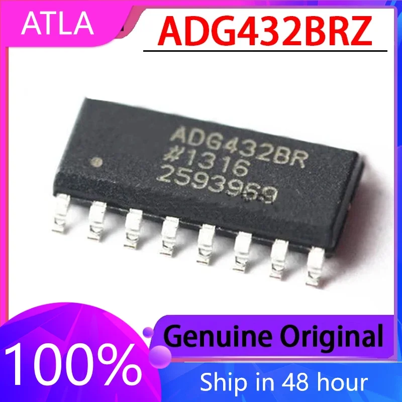 

5PCS Original ADG432BRZ ADG432BR SMD SOP16 Multiplexer/Resolver Chip