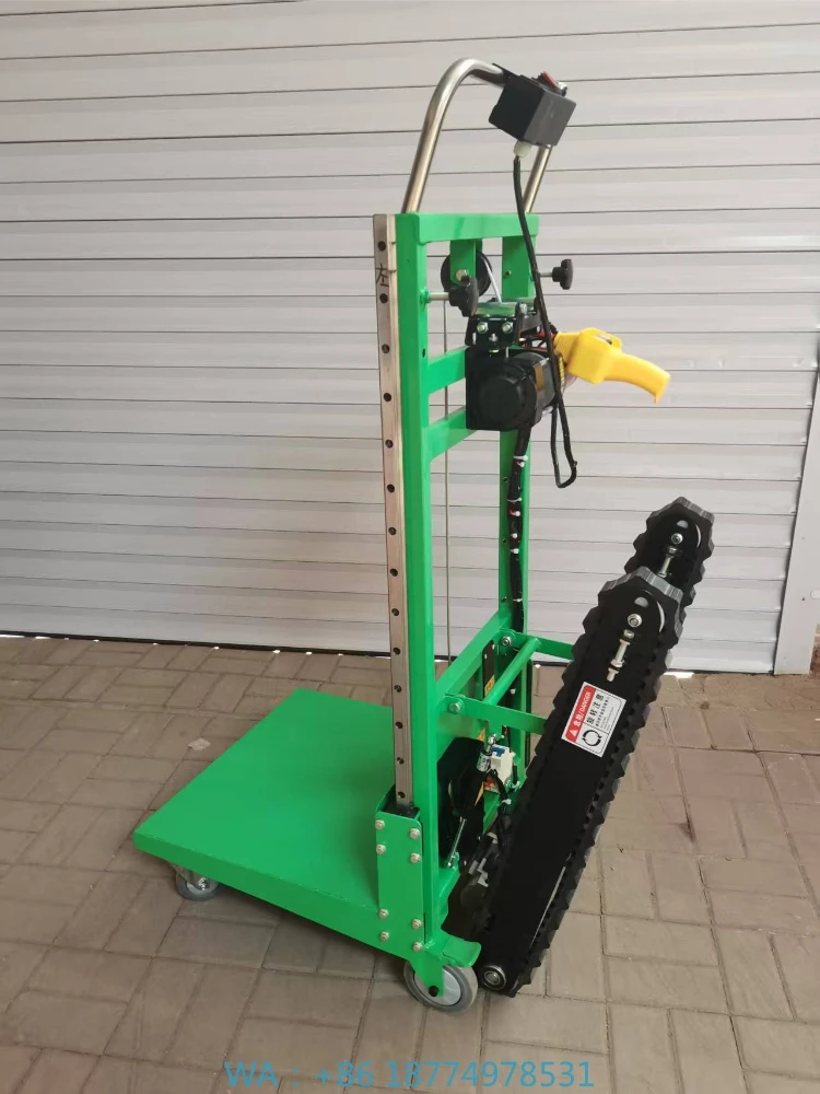 

Foldable Steel Platform Material Handling Equipment Safer High Quality Electric Crawler-Type Stair Climbing Machine