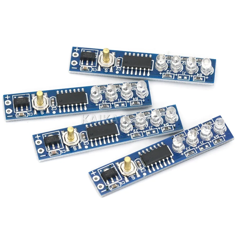 1S/2S/3S/4S Lithium Battery Capacity Indicator LED Display Board Power Level Indicator For 18650 Lithium Battery DIY