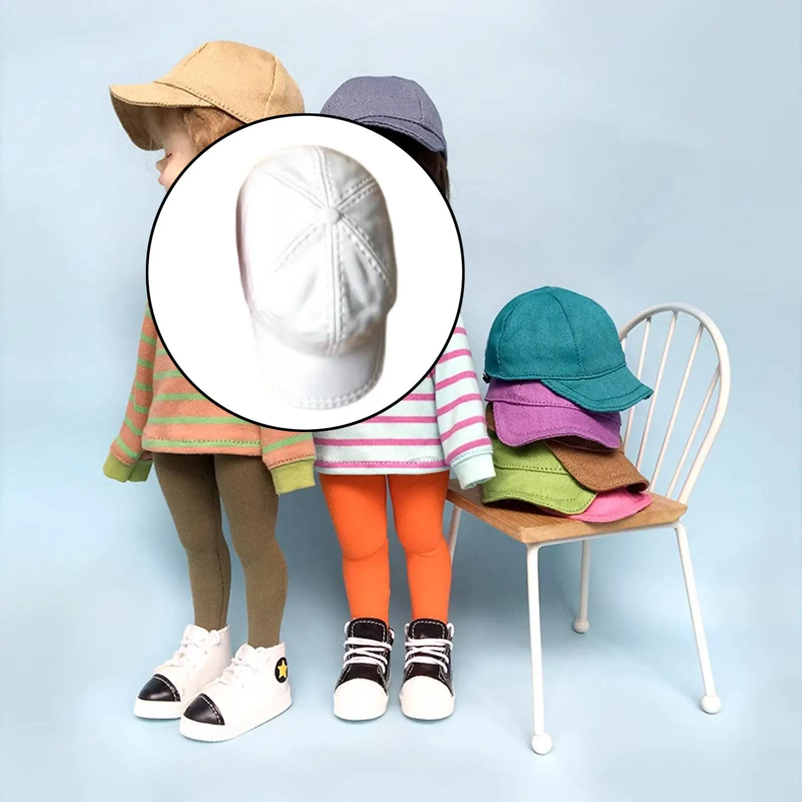 Doll Miniature Hat for 12 Inch Female Figure Rubber Duckbill Cap 1/6 Scale Action Figure Accessory Model