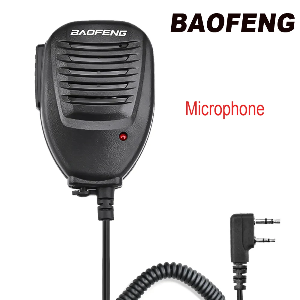 Наплечный микрофон Baofeng для рации Baofeng UV 5R 82 888S UV S9 PLUS UV 13 16 Pro Quansheng UV K5 5R Plus