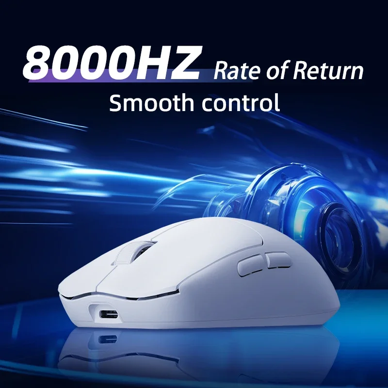 

Игровая мышь IYX AM358 8K, беспроводная/проводная, легкая, двойной режим, USB Paw3395, аксессуары для киберспорта для геймеров, игровая мышь для ПК, подарок