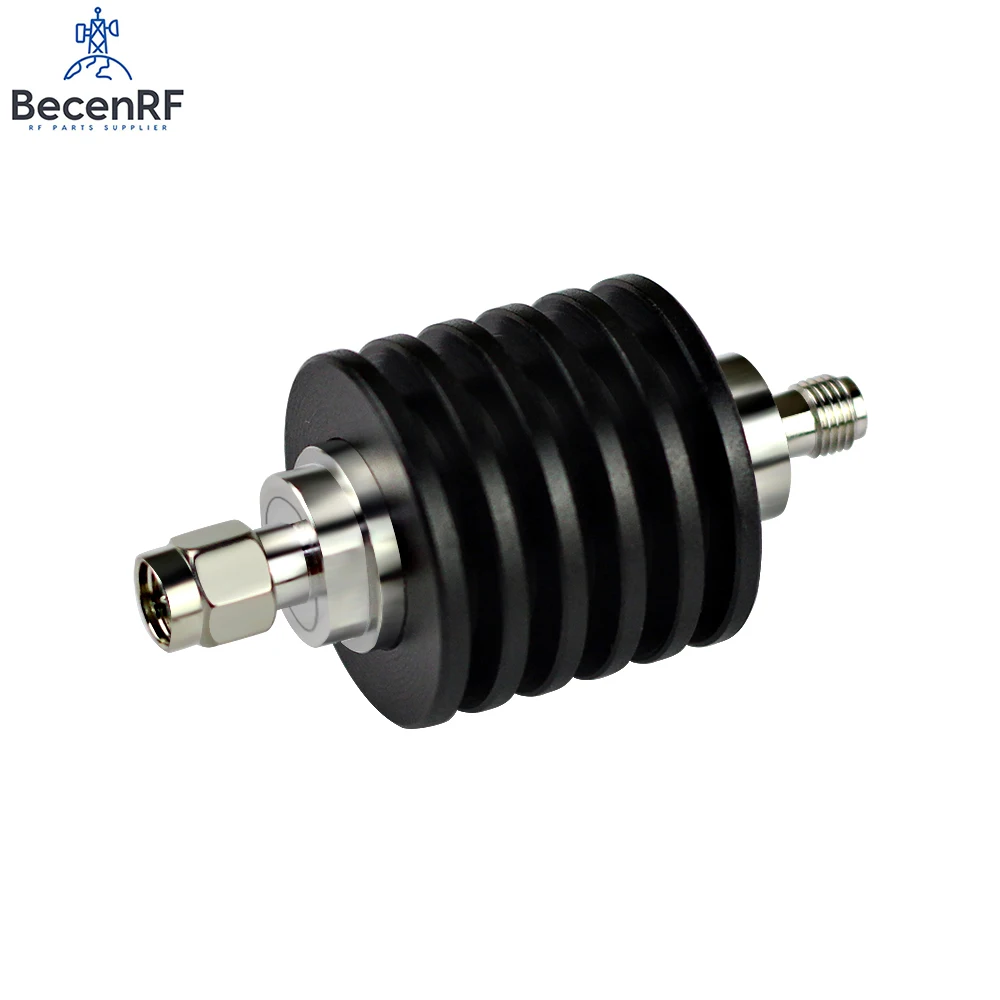 Coaxial 10W RF Fixed Attenuator SMA-Male to Female Type DC-3GHz /4GHz 50 Ohm 1-40db