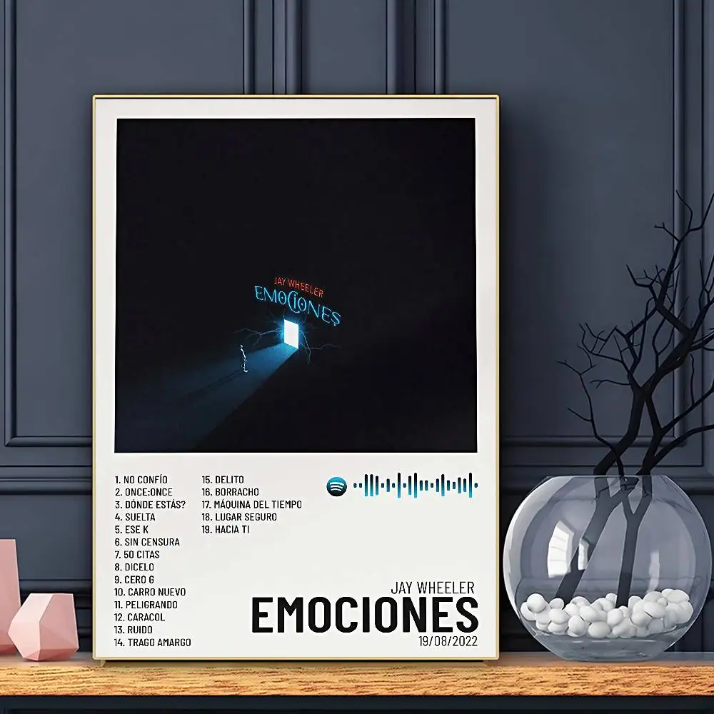 Singer Jay Wheeler Poster Sticky Wall Art Printing Waterproof Home Living Bed Room Bar Aesthetic Decor