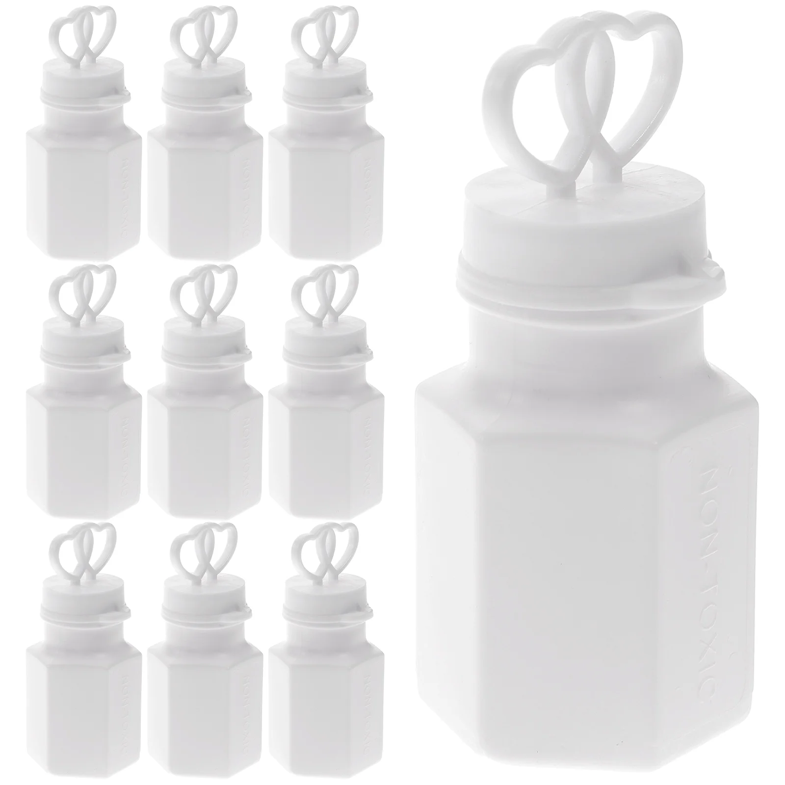 

16 Pcs Bubble Wand Fire Extinguisher Bottles DIY Empty Stick Maker Blowing Love White