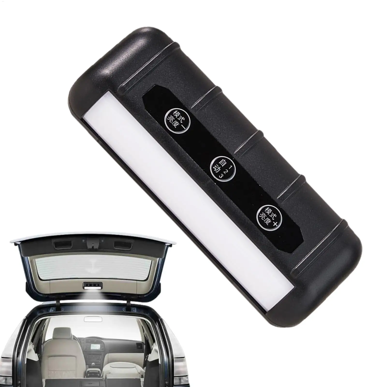 Group Photo Using Led Light Solar Induction Trunk LED Light Motion Sensor Auto On Off Interior ...