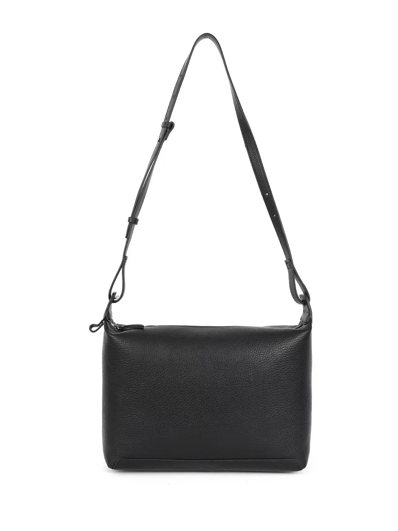 cgyyds-leather-shoulder-bag-unisex-commuter-stylish-adjustable-crossbody-practical-casual-zipper-closure-dual-compartment