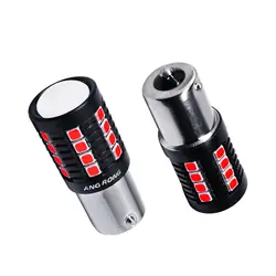 2x BA15s 382 1156 P21W 27 SMD LED Sidelight Tail Stop Brake Light Bulbs No Error