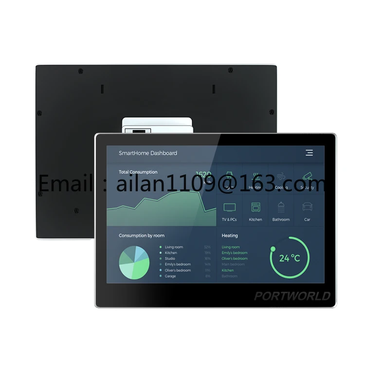 Smart Home Tablet 10 Inch 2GB+32GB Android 11 RJ45 POE Tablet Inwall Mount