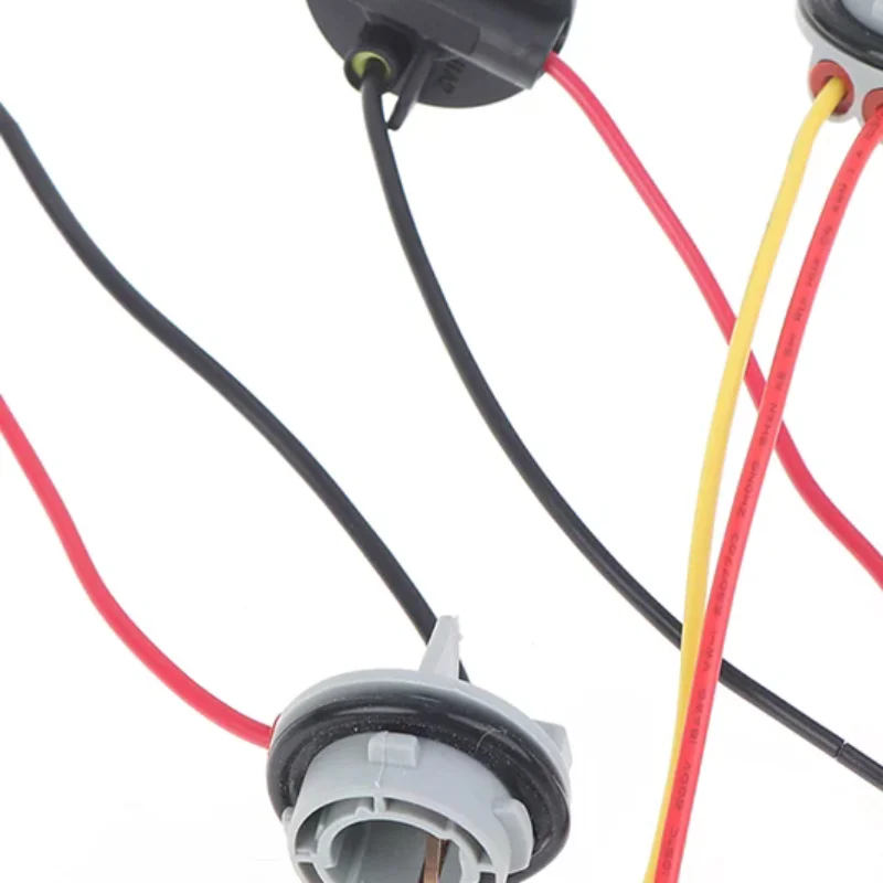 2 قطعة 1156 1157 لمبة المقبس BAY15D حامل مصباح P21/5 واط محول قاعدة موصل ل ضوء الفرامل البلاستيك اكسسوارات السيارات #1