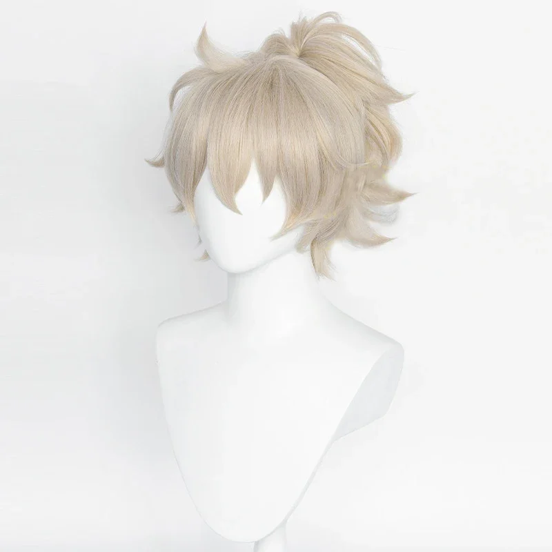 

Game Genshin Impact Cosplay Wigs Friend of Kaedehara Kazuha Cosplay Wig Kazuha's Friend Wigs Wig Cap