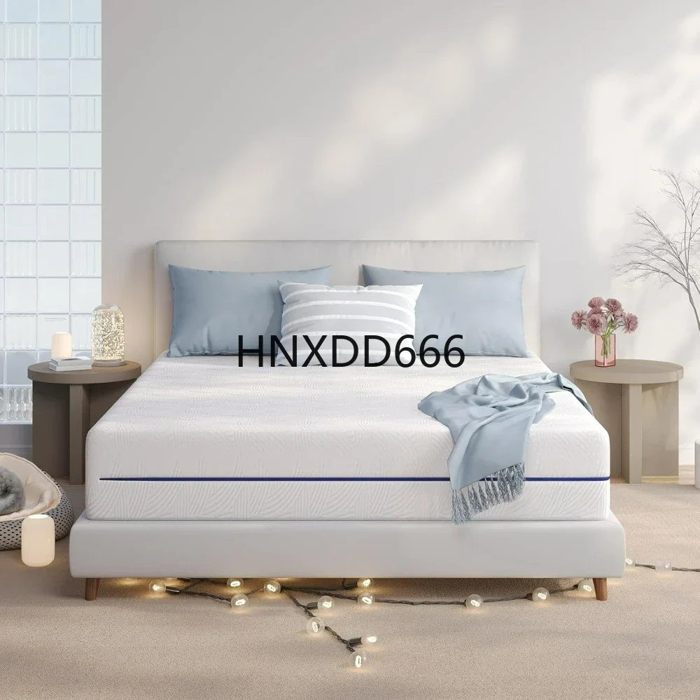 12 inch mattress, gel memory foam mattress, box mattress, used for fresh sleep and decompression, mattress with sports isolation