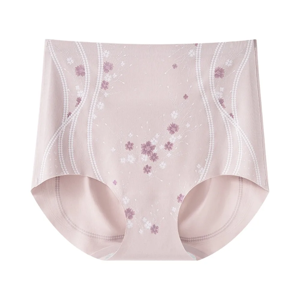 

High Waist Postpartum Body Shaper Flowers Shapewear Butt Lifter Briefs Belly Contracting Waist Trainer Tummy Control Underwear
