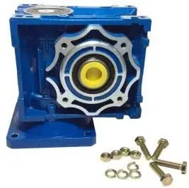 

DC Right Angle Gearbox RV040 Reduction Ratio 1:20 Geared Speed Reducer Head Reversible