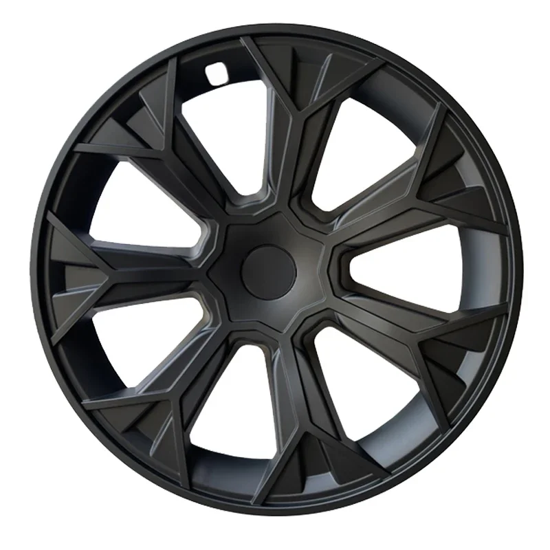 4PCS Hub Cap Performance Replacement Wheel Cap Automobile Full Rim Cover Accessories for Tesla Model Y Hubcap 19-Inch 2019-2024