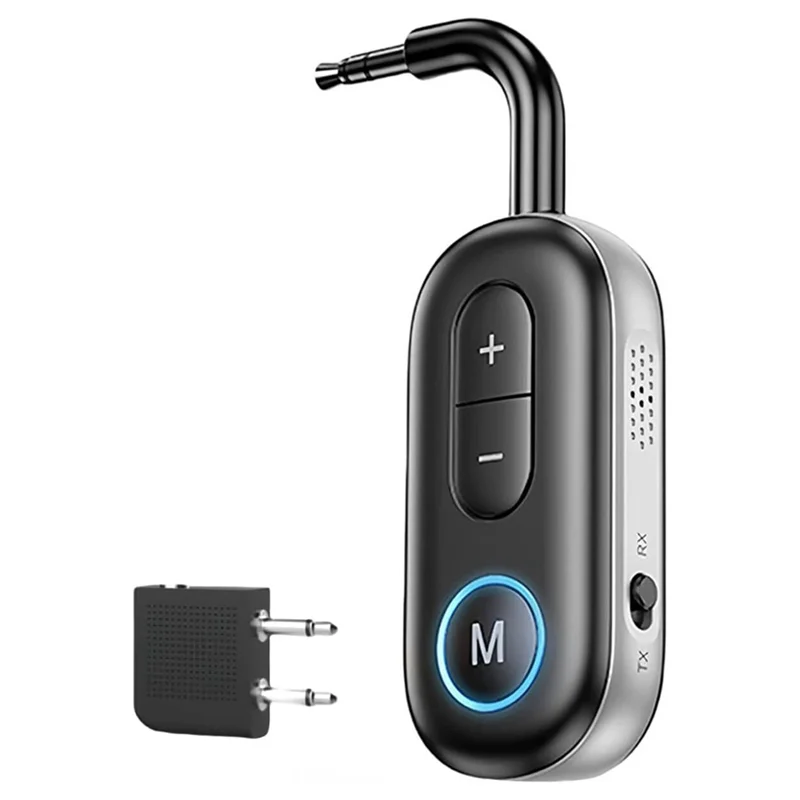 【CLEARANCE】Bluetooth Transmitter Receiver, Bluetooth 5.4 Adapter, 2 In 1 Wireless Bluetooth 3.5Mm Aux Audio Transmitter Receiver