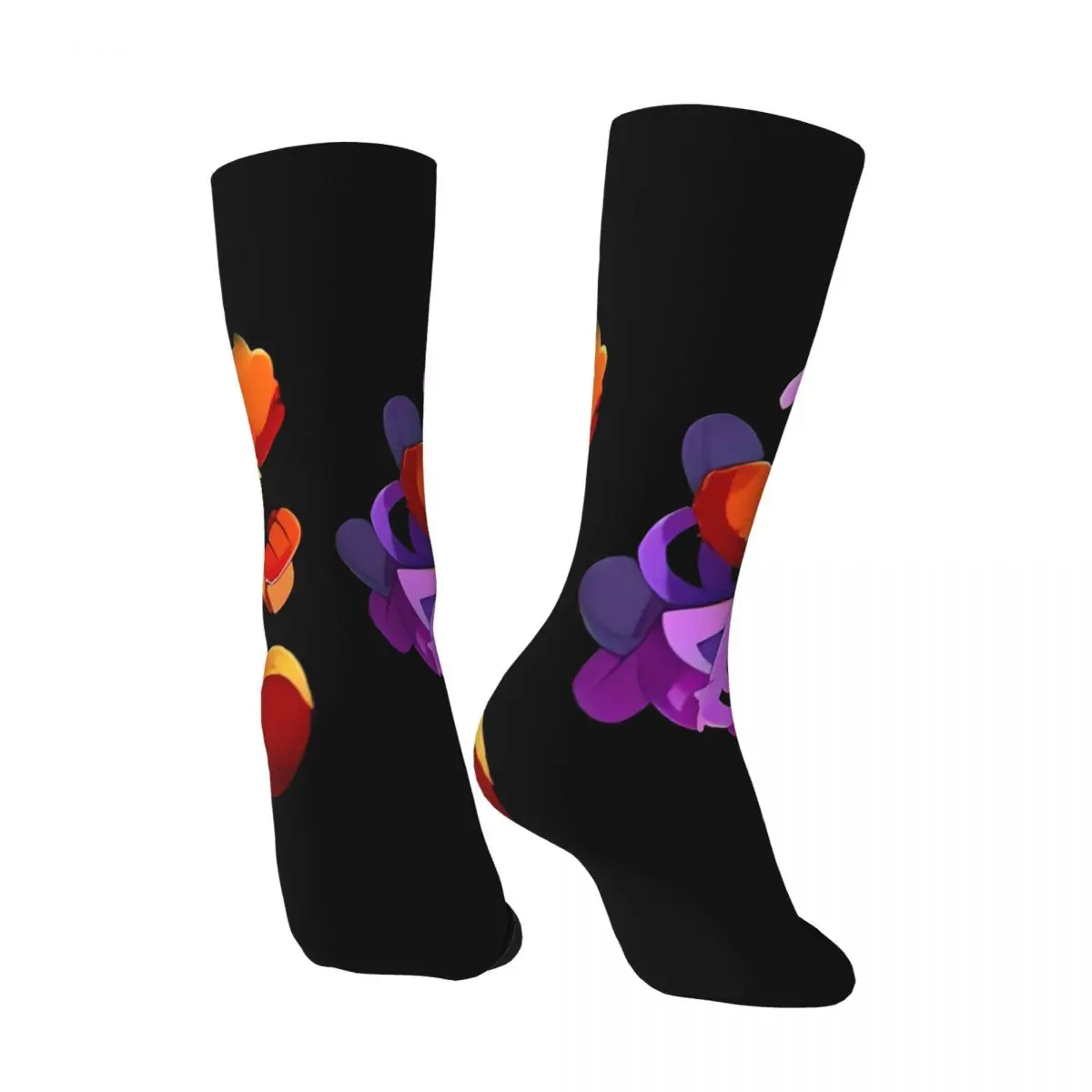 Smiling Critters Catnap Stockings Adults Men Socks High Quality Fashion Socks Spring Outdoor Anti Skid Printed Socks