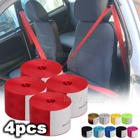 4 Uds Universal Auto 3,6 M cinturón de seguridad reforzado correas de tela de carreras cinturones de seguridad de asiento modificados correas de arnés al por mayor