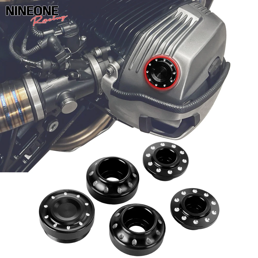 

Frame Plug Fest Set Frame Hole Caps Bar Ends Cover R9T Urban GS Oil Filler Cap For BMW R nineT R NINE T Pure Scramber Racer /5