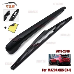 Rear Arm Windshield Wiper Blade Set Replacement Fits For 2013-2016 MAZDA CX5 CX-5 2010 2011 2012 2013 2014 2015