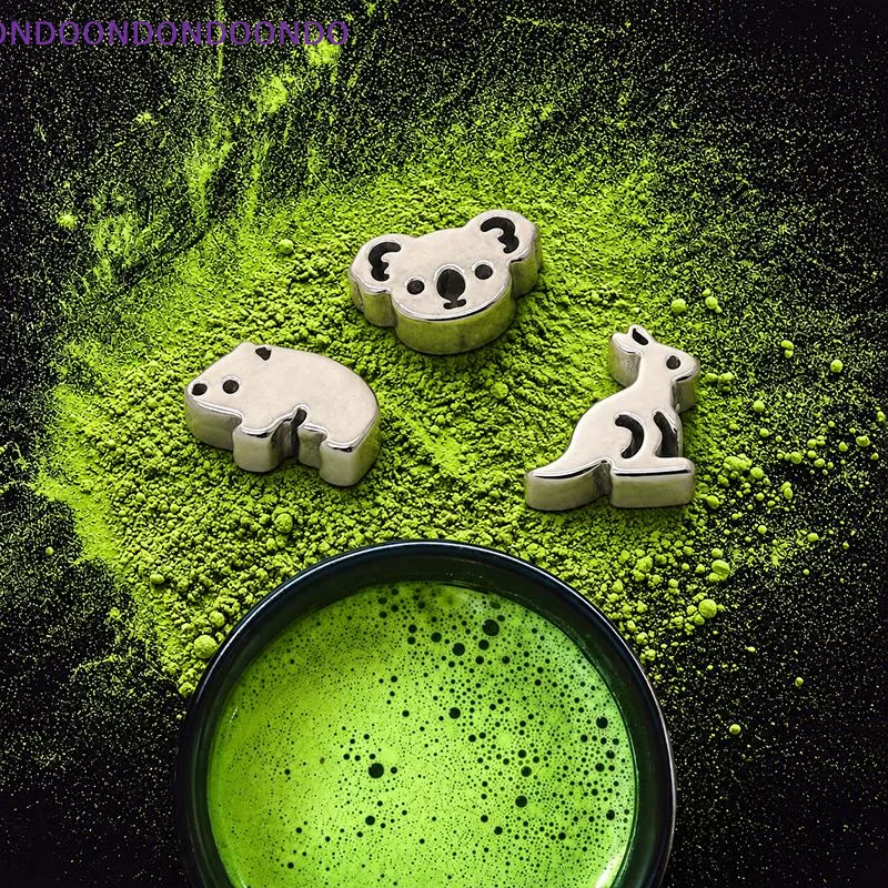 Matcha Sifter Anti Caking Cute Portable Stainless Steel Fine Mesh Baking Tool for Kids Baking Activity Home Use