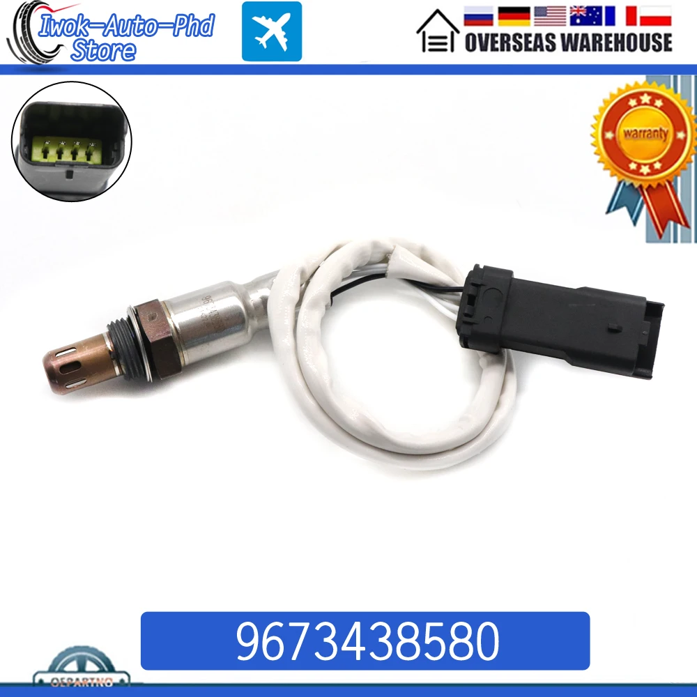 9673438580 Air Fuel Ratio Sensor O2 Oxygen Lambda Sensor For Citroen C-Elysee C3 DS3 Peugeot 2008 208 301 1.0 1.2 VTi