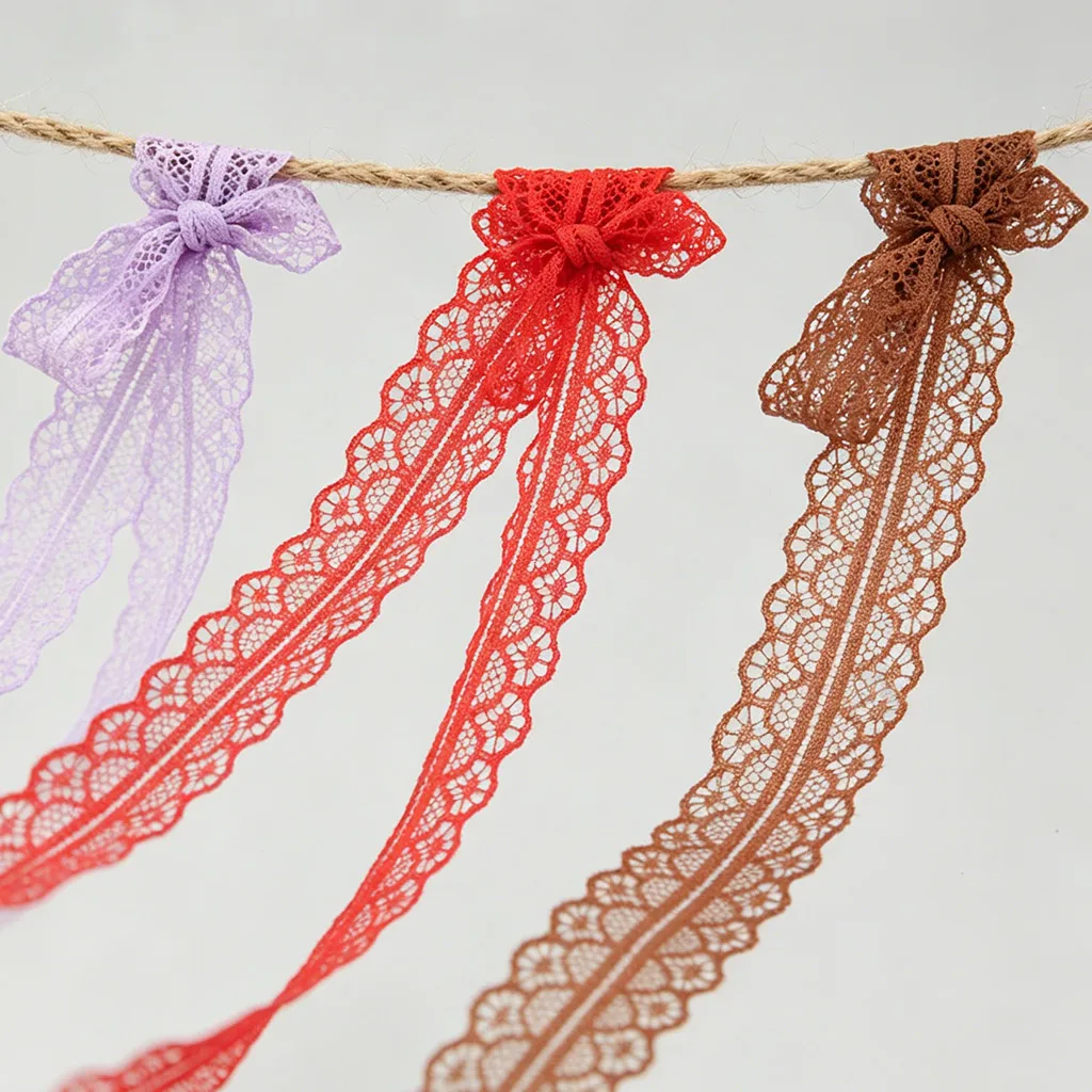 (10 Yards/Rolle) 30mm Spitzens toff Gurtband Dekoration Liebe Geschenk verpackungs material