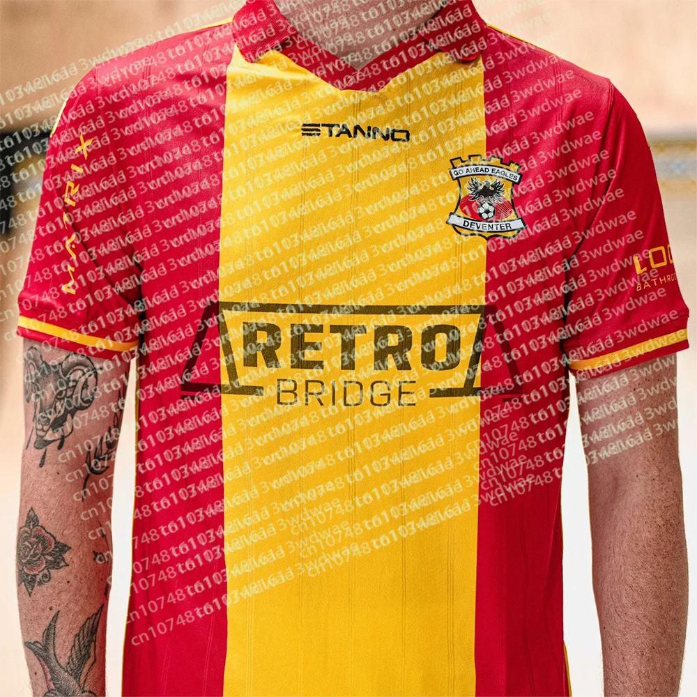Nieuw binnen: Go Ahead Eagles 2026 Nederland Voetbalshirt 3D Geprint Heren T-Shirt Kinder Voetbal Sport Fan Shirt Fiets Shirt