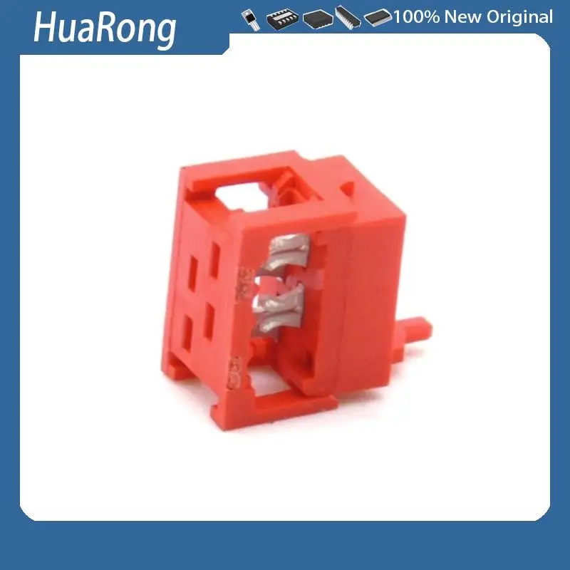 New 1.27mm Pitch Micro-Match Connector,4 Pin IDC Connector For 7-215083-4