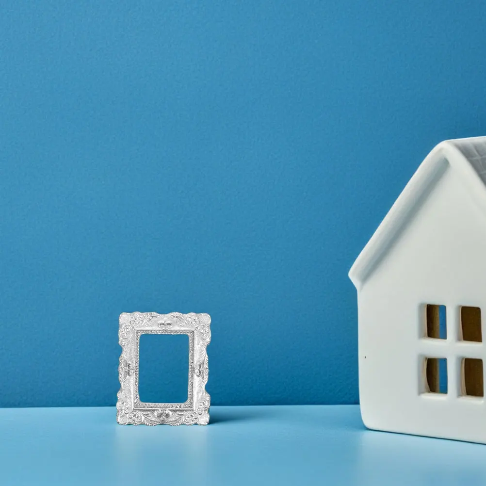 

30pcs Tiny Resin Picture Mini Vintage Photo Frames For Diy Mobile Phone Cases Decor Craft Supplies Miniature Baroque