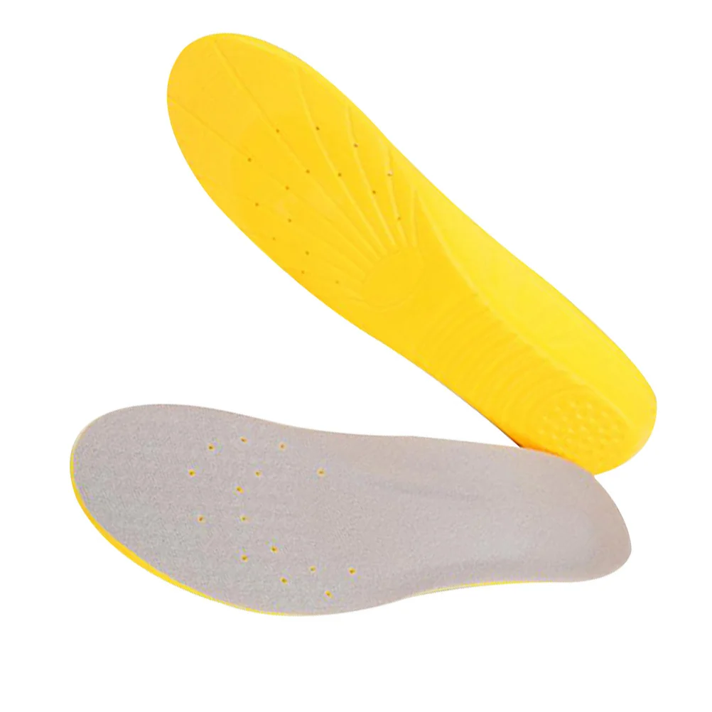 1 Pair Comfortable Insoles High Arch Support Shoe Pad For Foot Pain Relief Long Lasting Unisex Inserts Suitable For Sports
