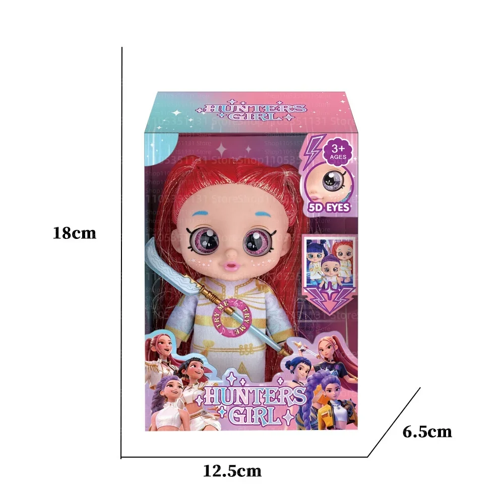 Anime-Mädchen Lumi Mila Zoi Hexenjäger-Puppen Actionfiguren Vinyl-Spielzeug-Set 7 Zoll Beweglich mit Musik Geschenk für Fans zum Geburtstag – Detail 5