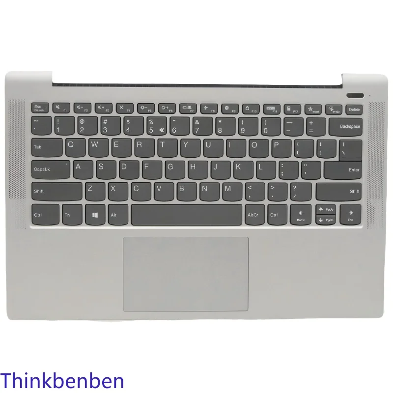 

Серебристый верхний корпус клавиатуры (пальмрест) для Lenovo Ideapad 5 14 14IIL05 14ARE05 14ALC05 14ITL05 5CB1A13951