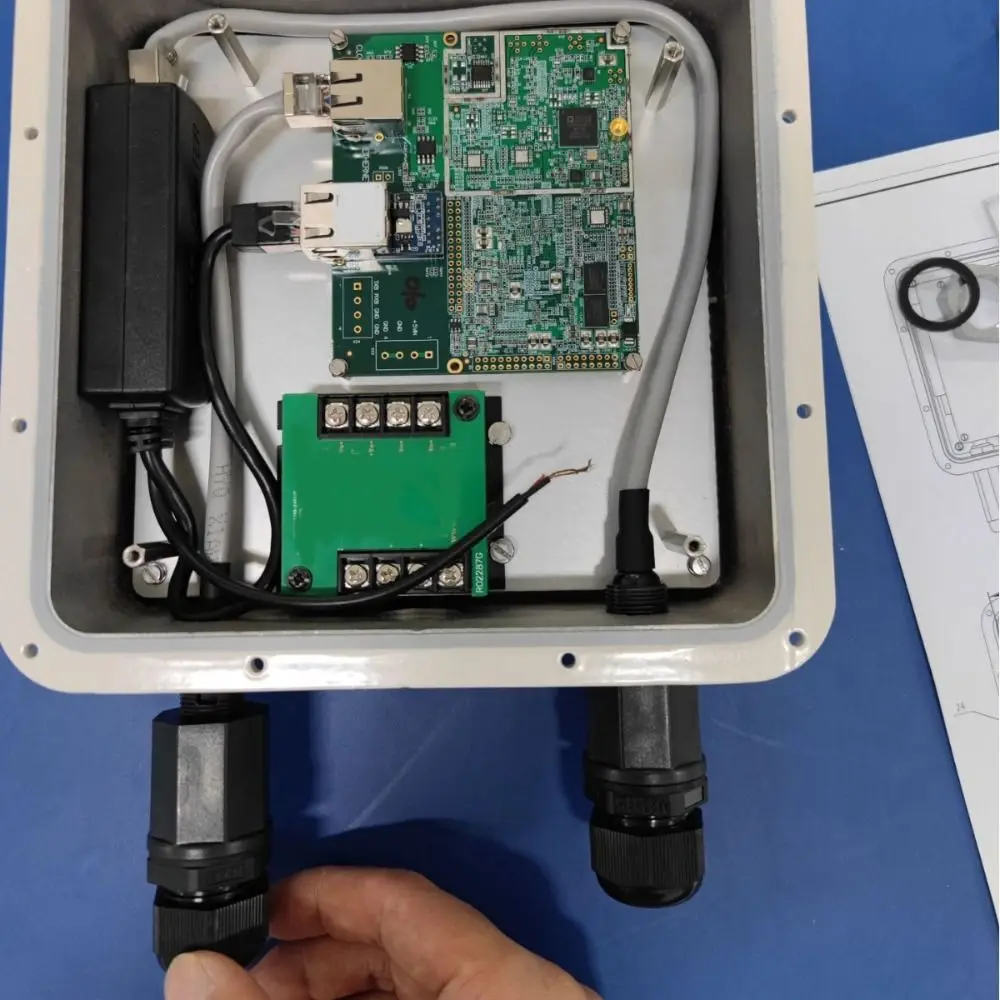 Waterproof RJ45 Connector M20 Universal Panel Mount Adapter Male To Female Network Connector Outdoor Network Equipment