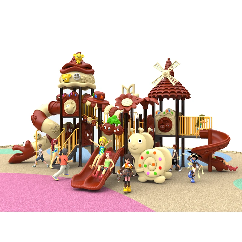 EO-Large Outdoor Slide for Kindergarten & Community Children's Amusement Facilities Equipment&