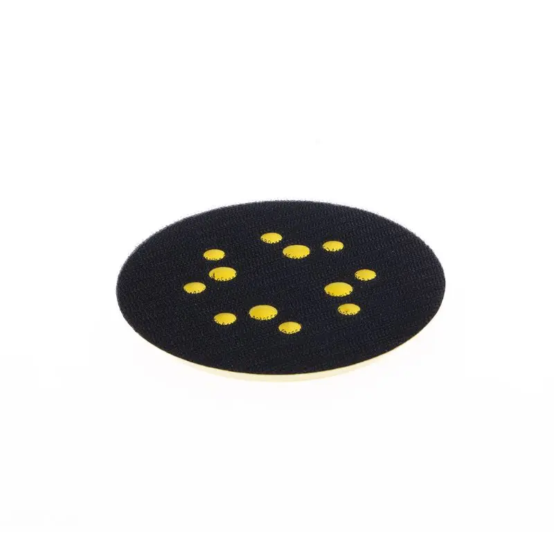 5 นิ้ว 8 หลุม Sanding Disc Pad Backing Sander Hook & Holes Disc รอบรูปร่างเครื่องมือขัด Maunal มือเครื่องมือทนทาน