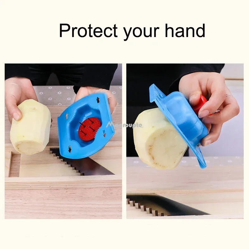 قطاعة الخضراوات شفرة فولاذية غير قابلة للصدأ دليل المروحية البطاطس الخيار الجزرة القطاعة مبشرة المموجة القطاعة أدوات المطبخ