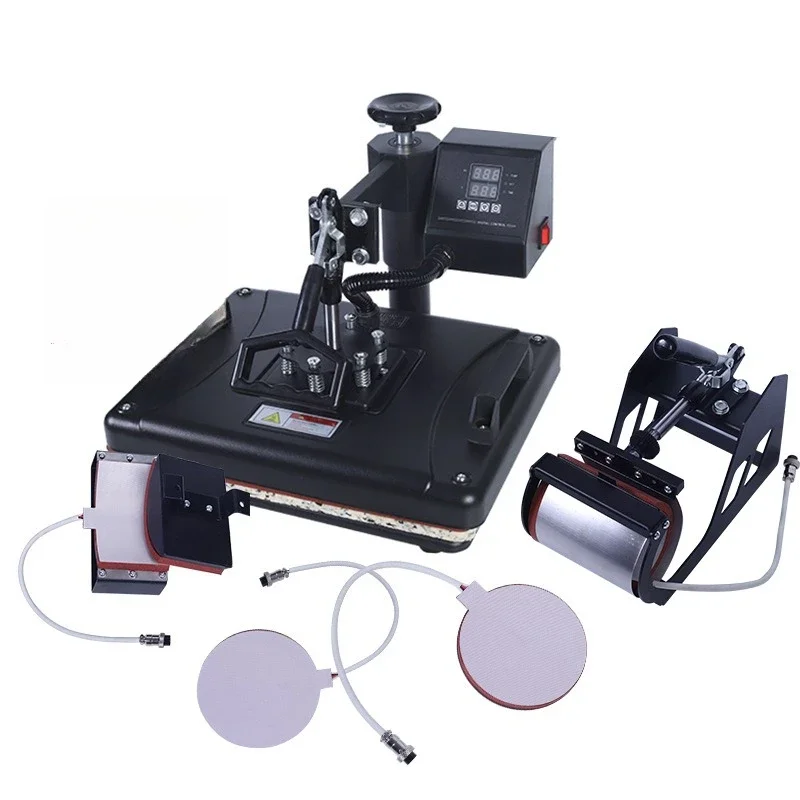 

Multifunctional shaking head heat transfer cup machine, clothes short-sleeved mobile phone case printing machine