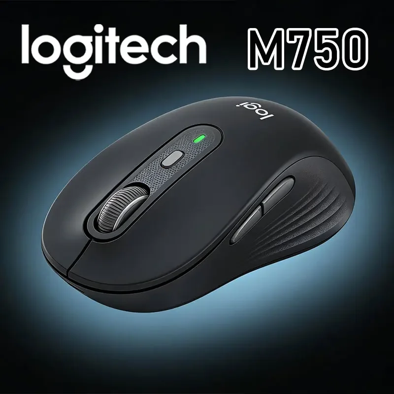

Logitech M750 Portable wireless dual-mode office mouse, no hindrance to travel, super smooth high-speed rail office