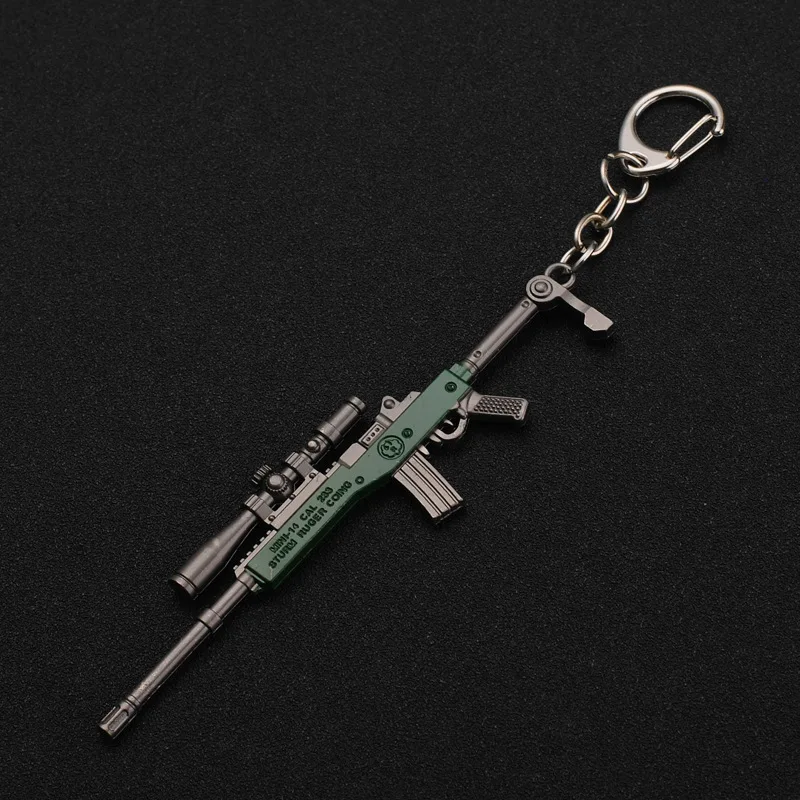 Spielzeugpistole Schlüsselanhänger Legierung Spielzeugpistole Modell Anhänger Auto Schlüsselanhänger Auto Schlüsselanhänger Herren Bestes Geschenk Veranstaltungen Schönes kleines Geschenk – Detail 12
