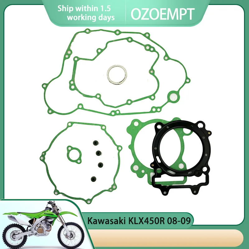 

Ремонтная прокладка для цилиндра двигателя OZOEMPT, подходит для Kawasaki KLX450R 08-09
