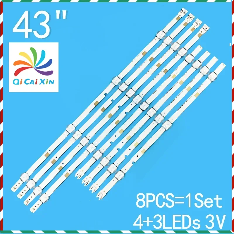 

For Samsung 43" LCD TV V5DN-430SMA-R1 2015 SVS43 FCOM FHD DOE B LEFT REV1.1 HG43AD5700SJXXZ CY-JJ043BGAV1H UN43J5200AG UN43J5300