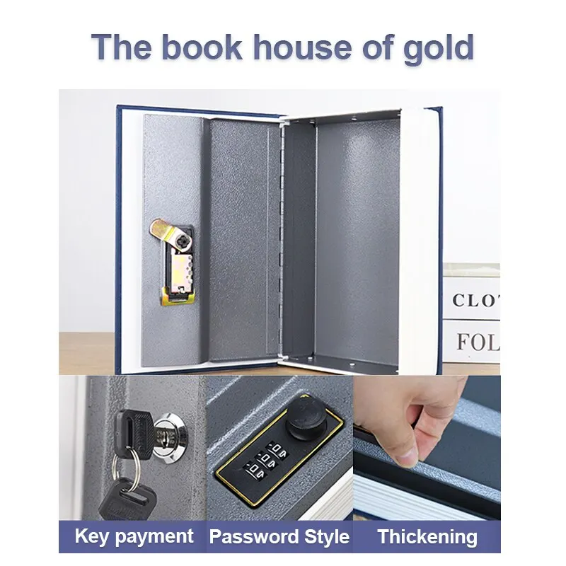 Buch passwort Safe, Schließfach, Banks chließbank, kreative Buch aufbewahrung sbox, einteiliges Drops hipping