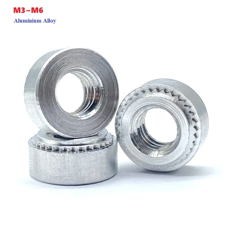 

Aluminium Alloy CLA Self-Clinching Nut Press Insert Rivet Nut Nutsert Rivnut Slab 0.8-2.3mm M3 M4 M5 M6