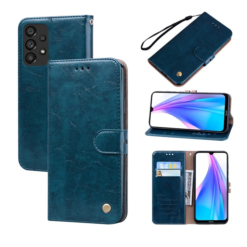 Leather Wallet Flip Card Holder Magnetic Book Cover For Samsung Galaxy A53 SM-A536B Phone Case Coque