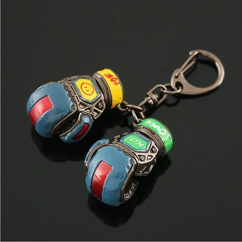 3.5cm Boxing Gloves Keychain Apex Legends Heirloom 2 Types Pathfinder Weapon Gloves Game Peripheral Katana Swords Model Gift Toy